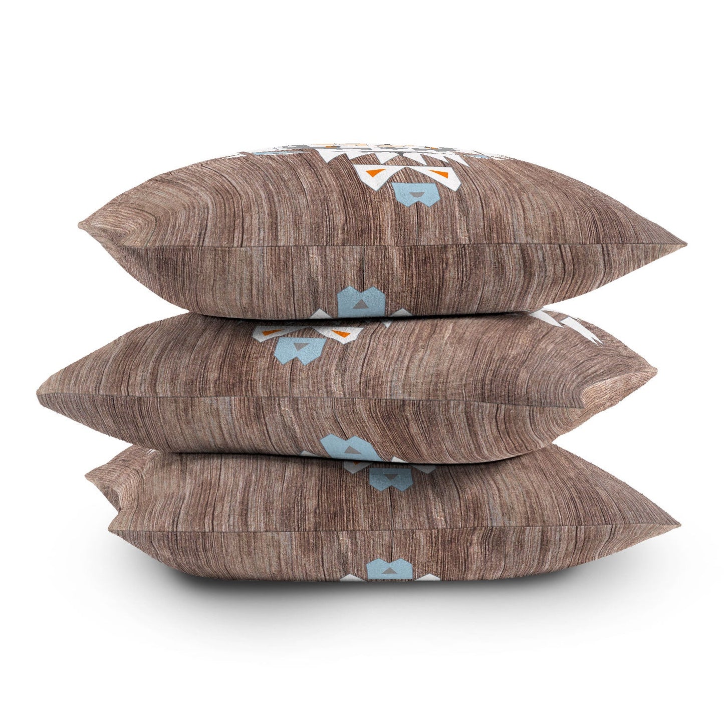 Iveta Abolina Cream Tribal Throw Pillow