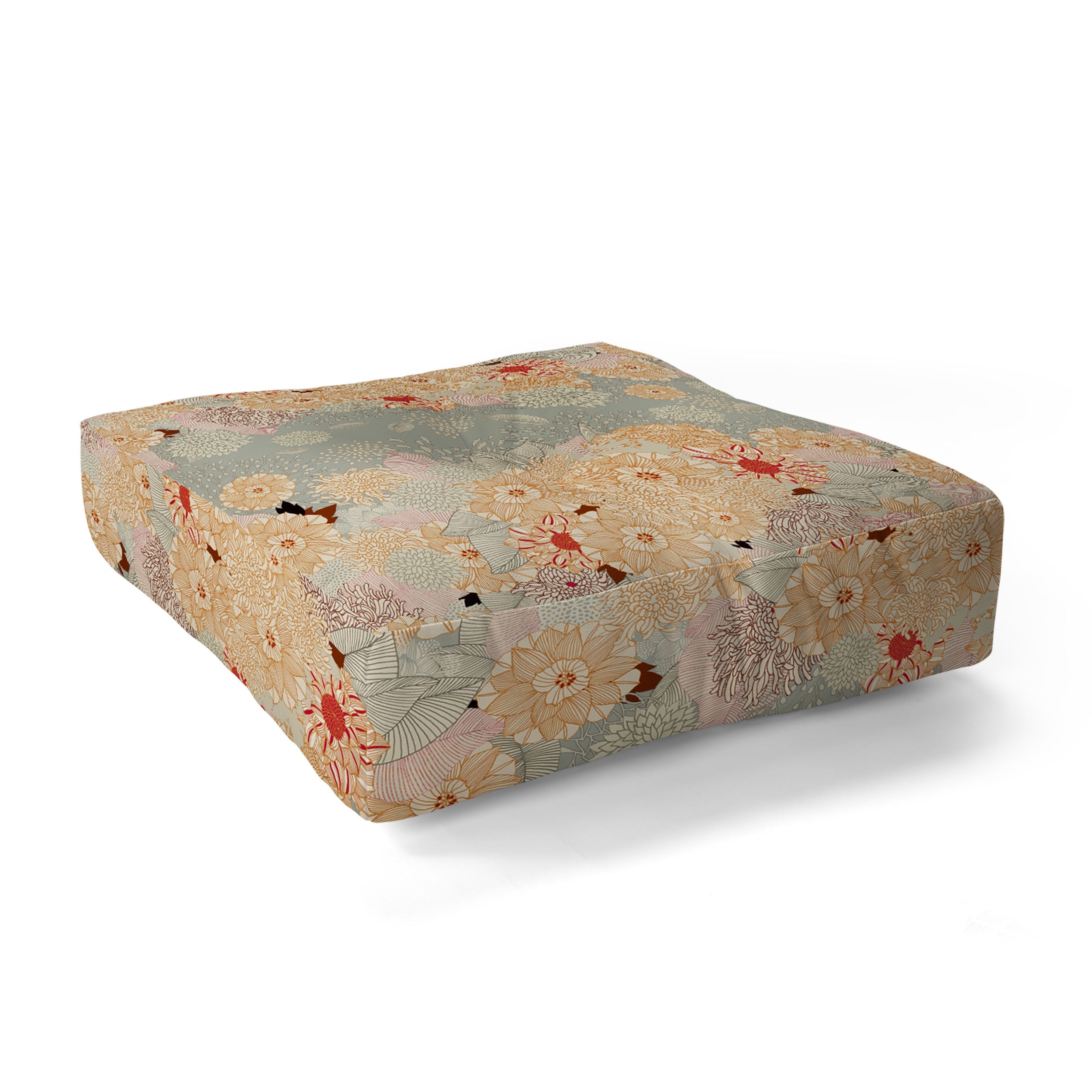 Iveta Abolina Creme De La Creme Floor Pillow Square