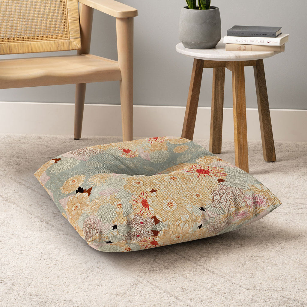 Iveta Abolina Creme De La Creme Floor Pillow Square