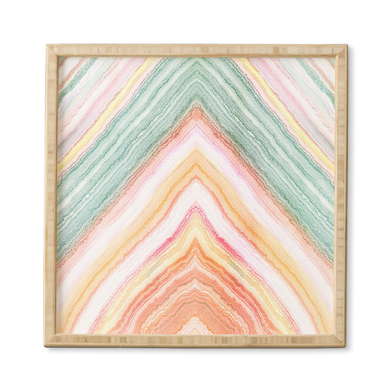 Iveta Abolina Desert Matcha Framed Wall Art