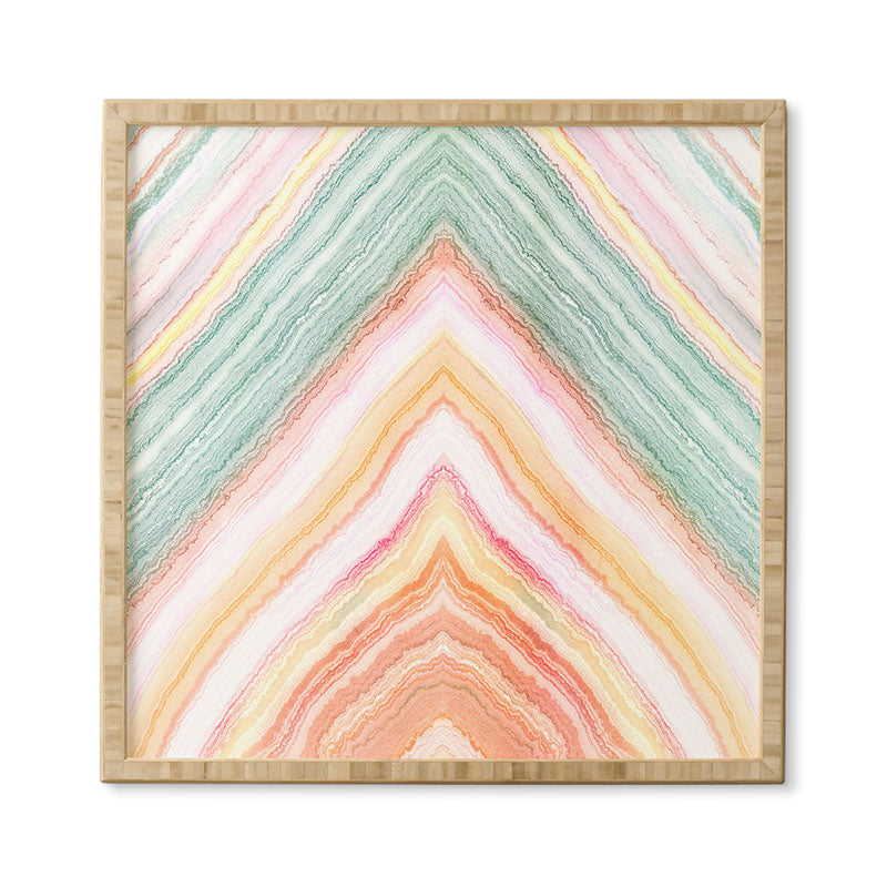 Iveta Abolina Desert Matcha Framed Wall Art