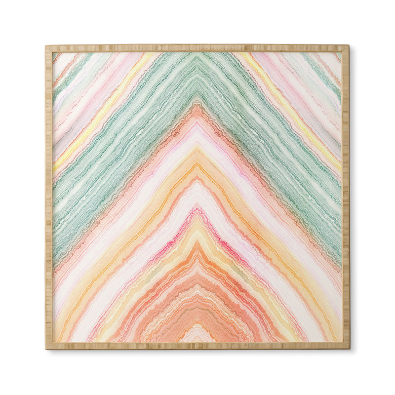 Iveta Abolina Desert Matcha Framed Wall Art