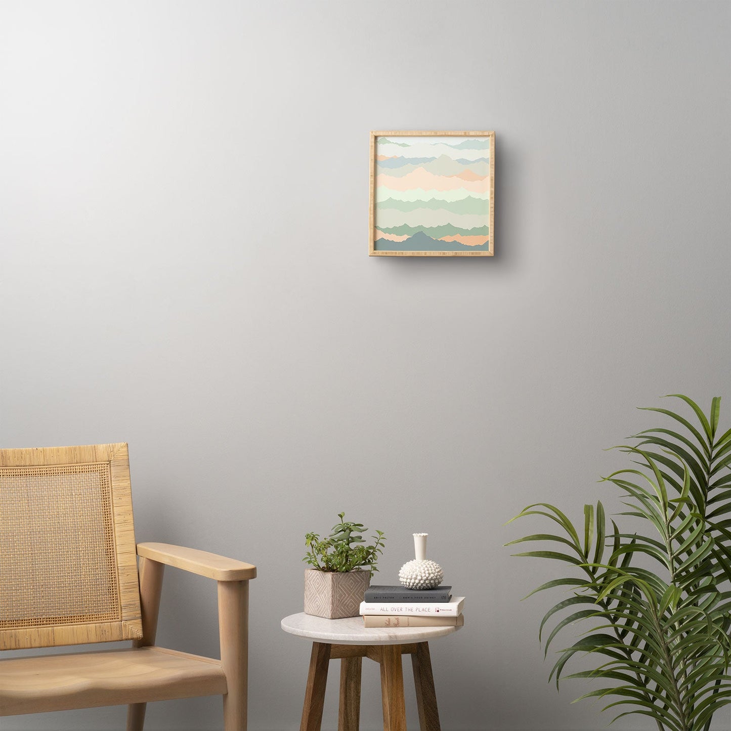 Iveta Abolina Desert Sage Dunes Framed Wall Art