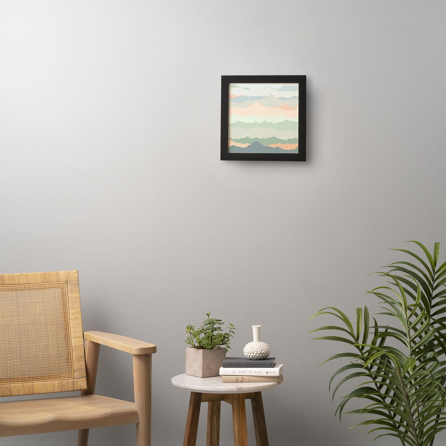 Iveta Abolina Desert Sage Dunes Framed Wall Art