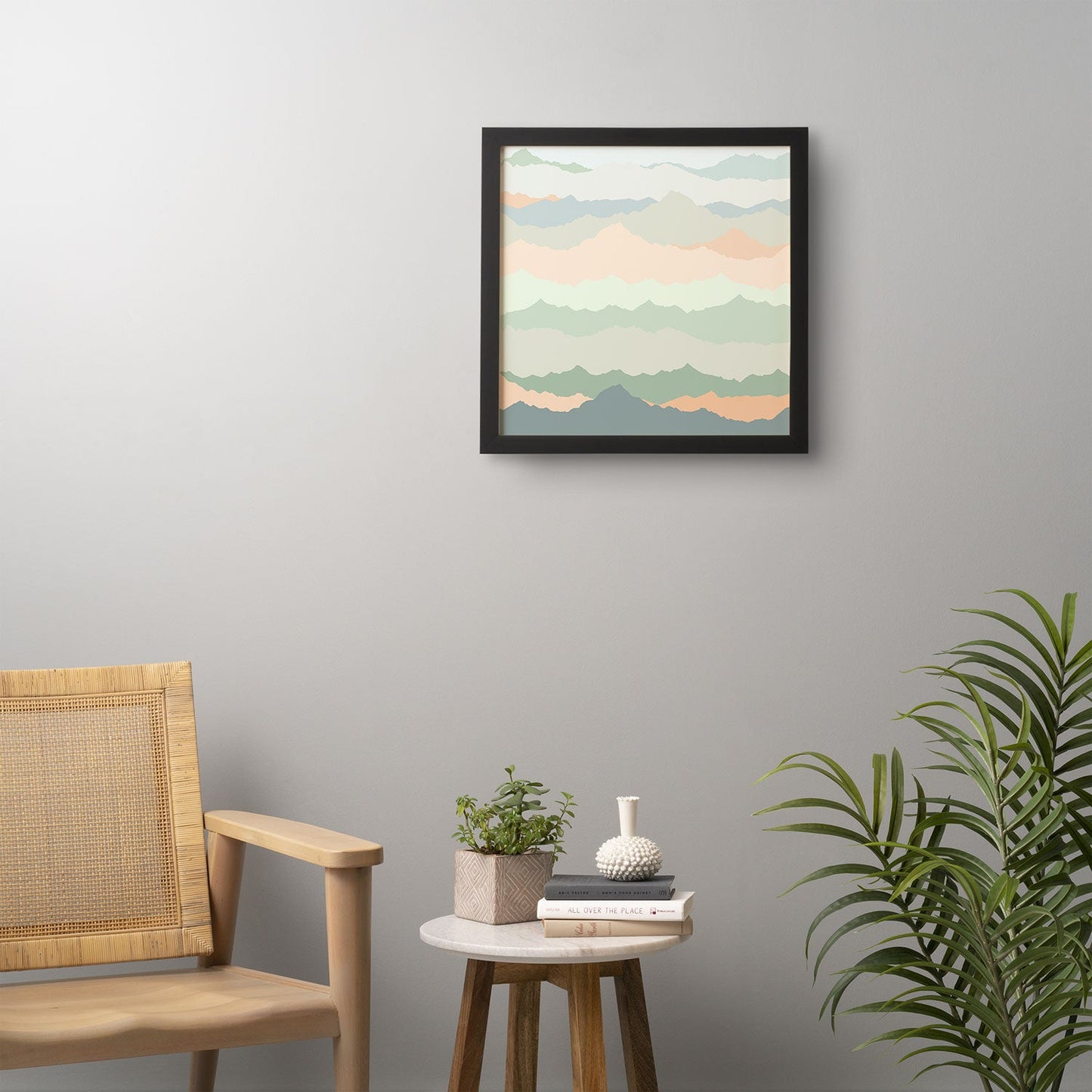 Iveta Abolina Desert Sage Dunes Framed Wall Art