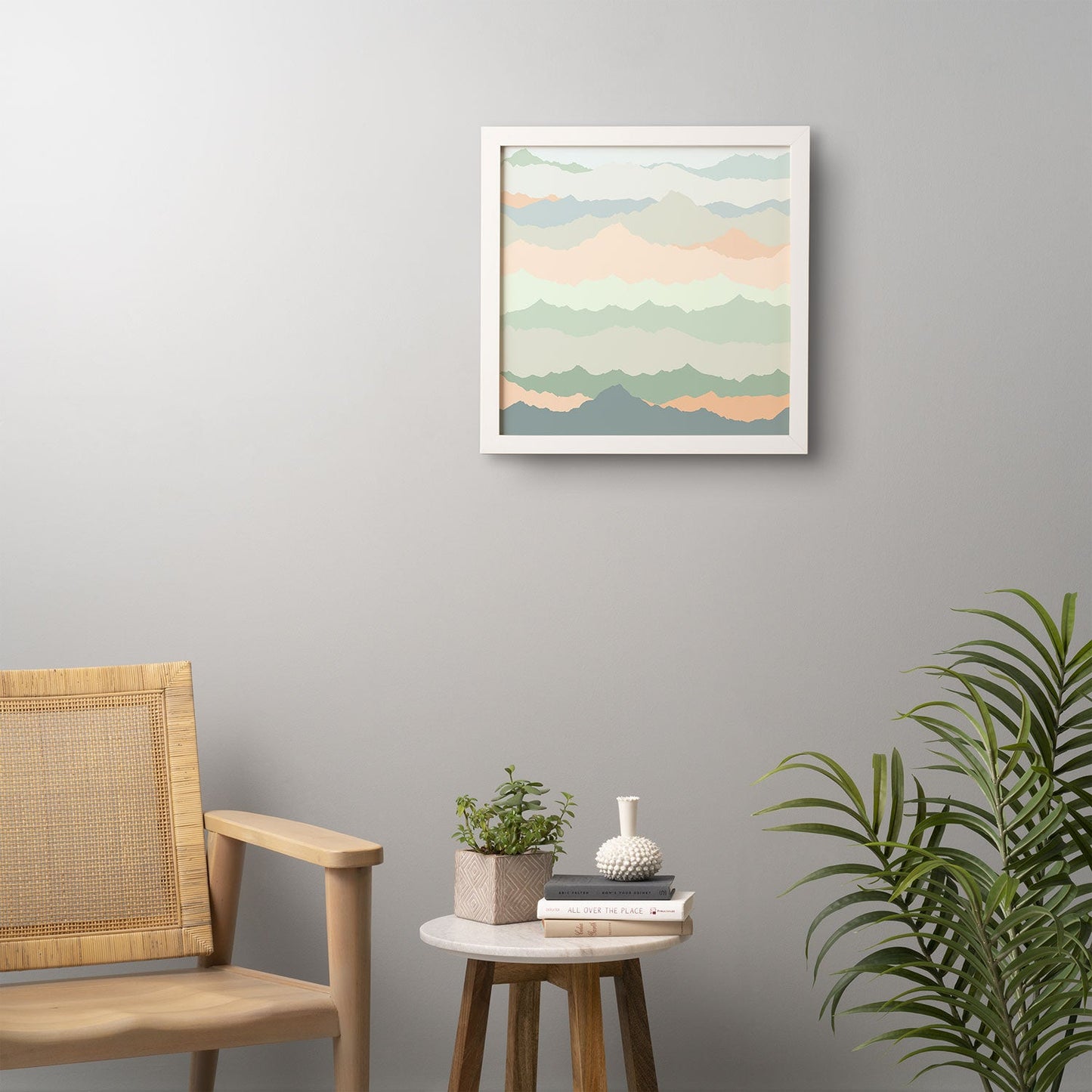 Iveta Abolina Desert Sage Dunes Framed Wall Art