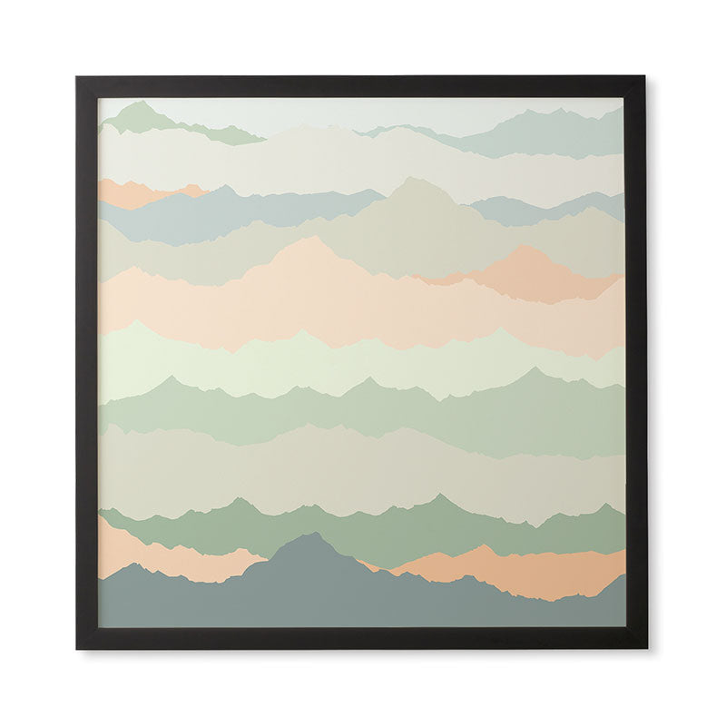 Iveta Abolina Desert Sage Dunes Framed Wall Art