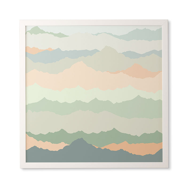 Iveta Abolina Desert Sage Dunes Framed Wall Art