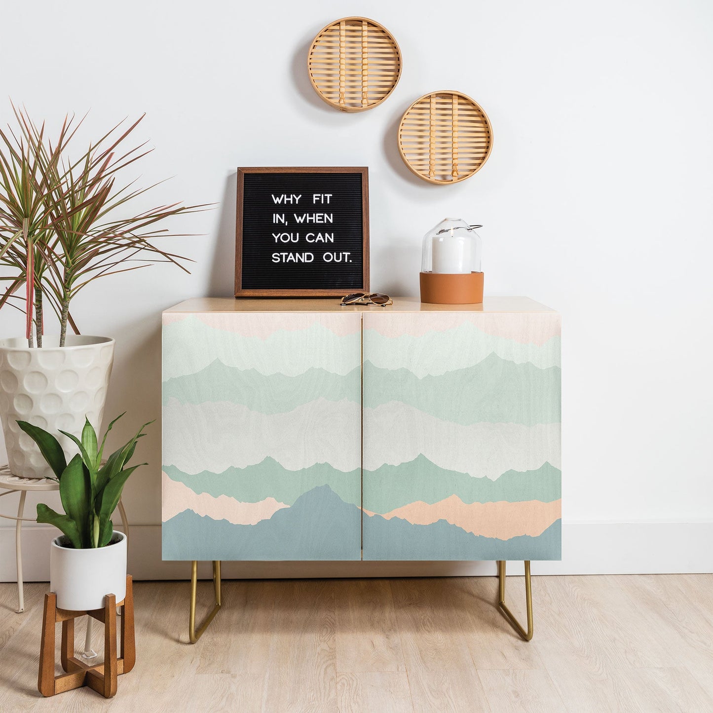 Iveta Abolina Desert Sage Dunes Credenza