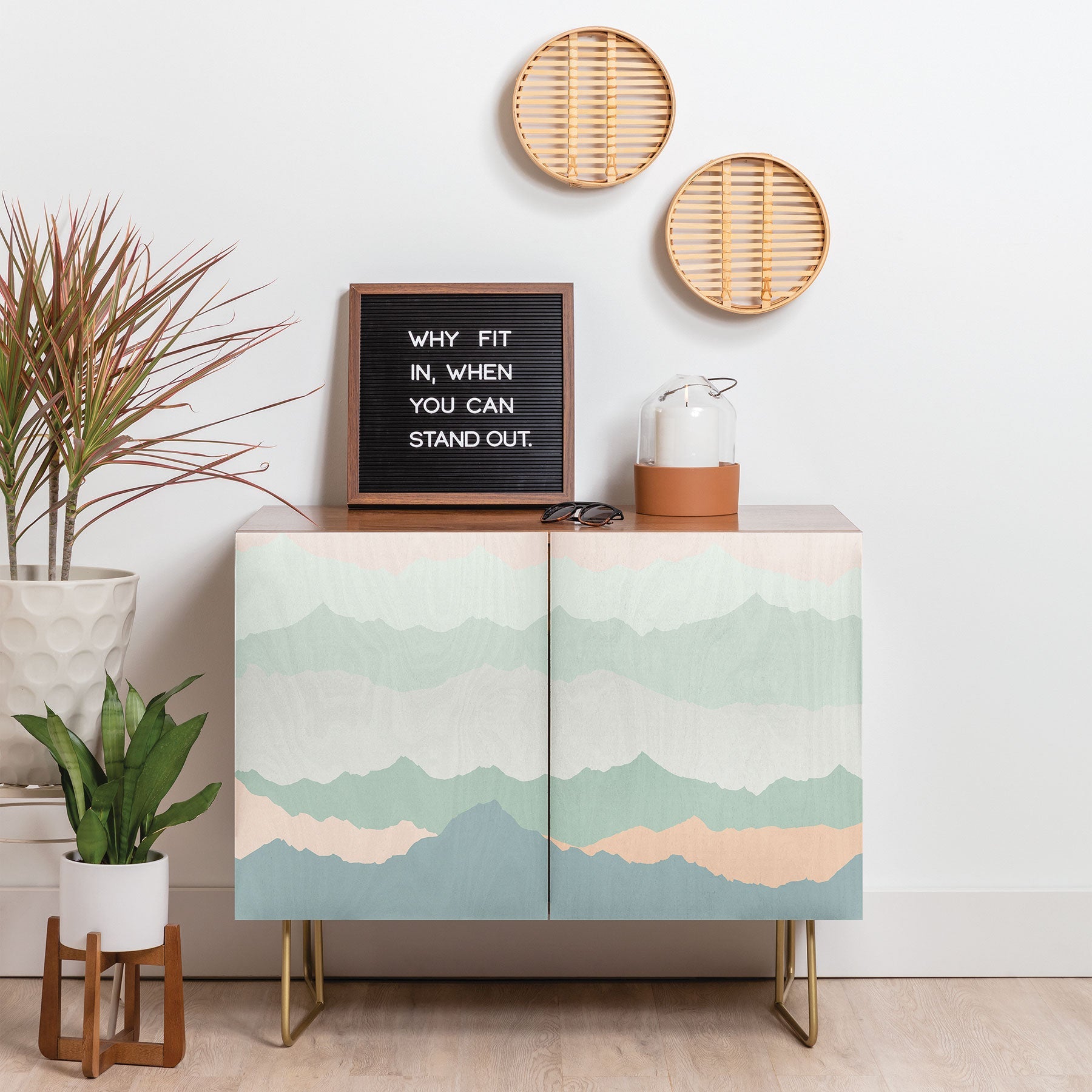 Iveta Abolina Desert Sage Dunes Credenza