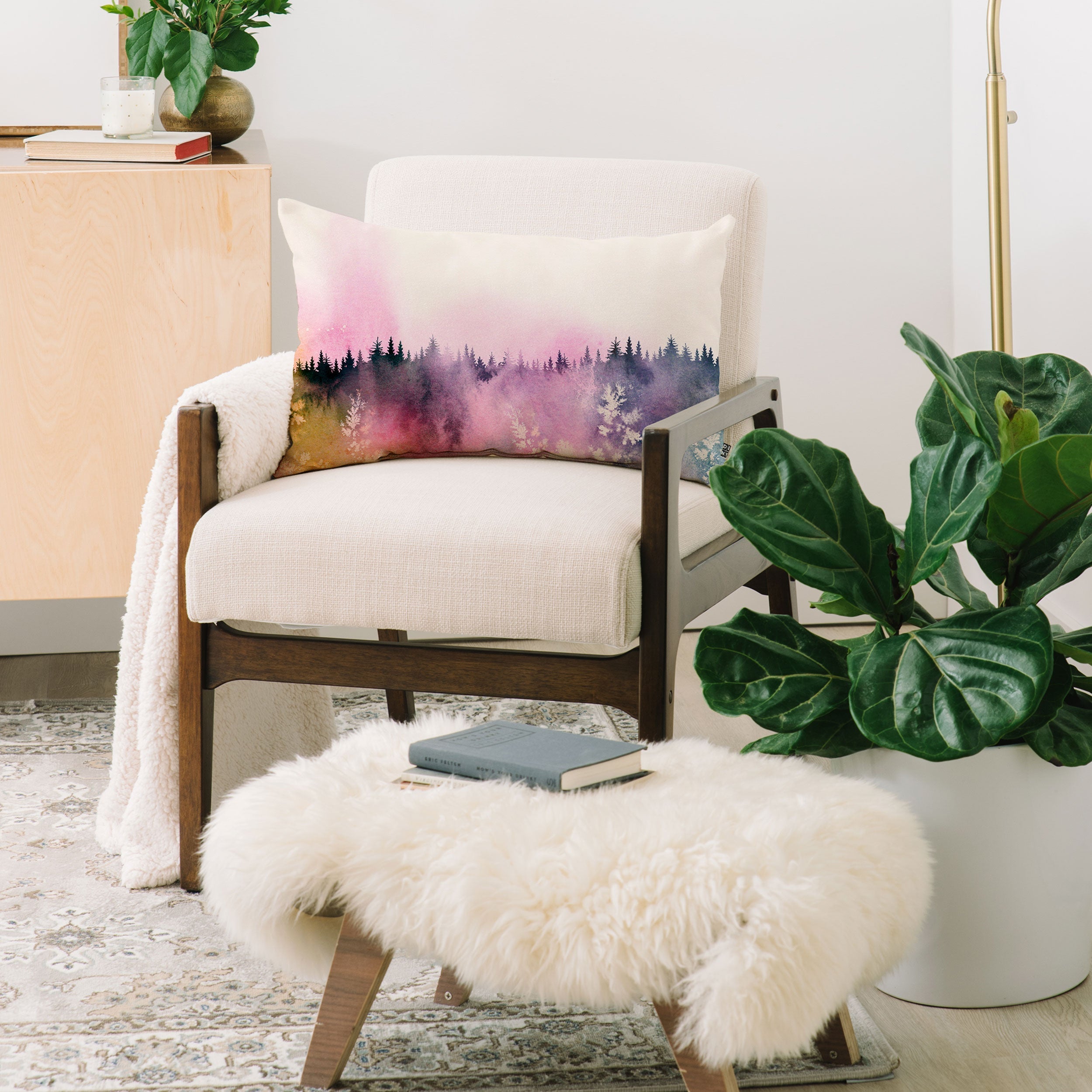 Iveta Abolina Dreaming of You Oblong Throw Pillow