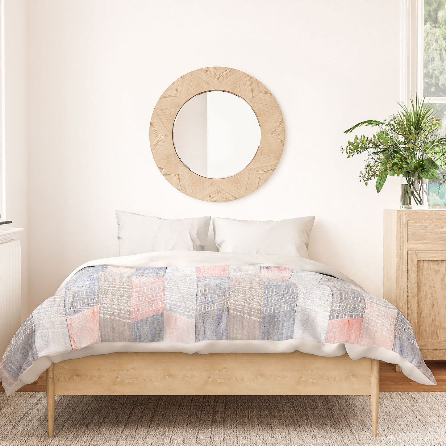 Iveta Abolina Farmhouse Peach Duvet Cover