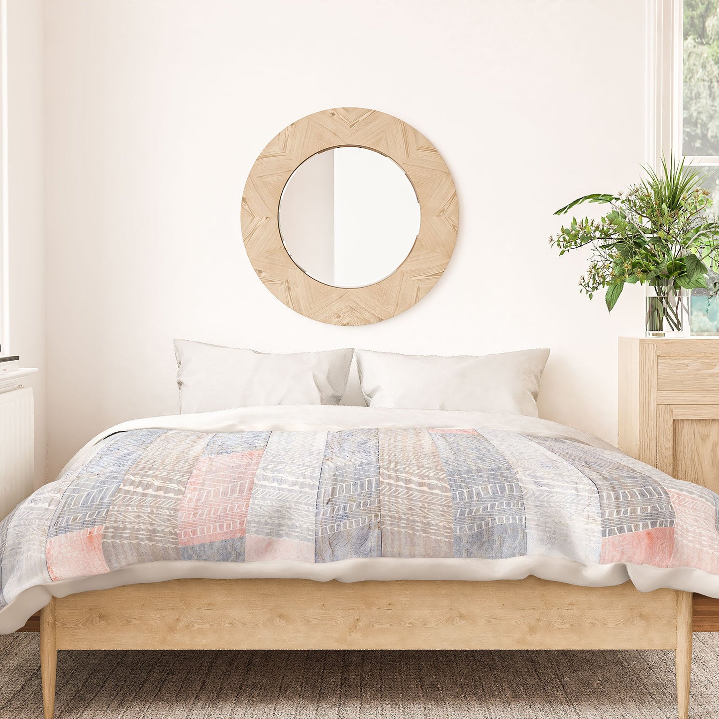 Iveta Abolina Farmhouse Peach Duvet Cover