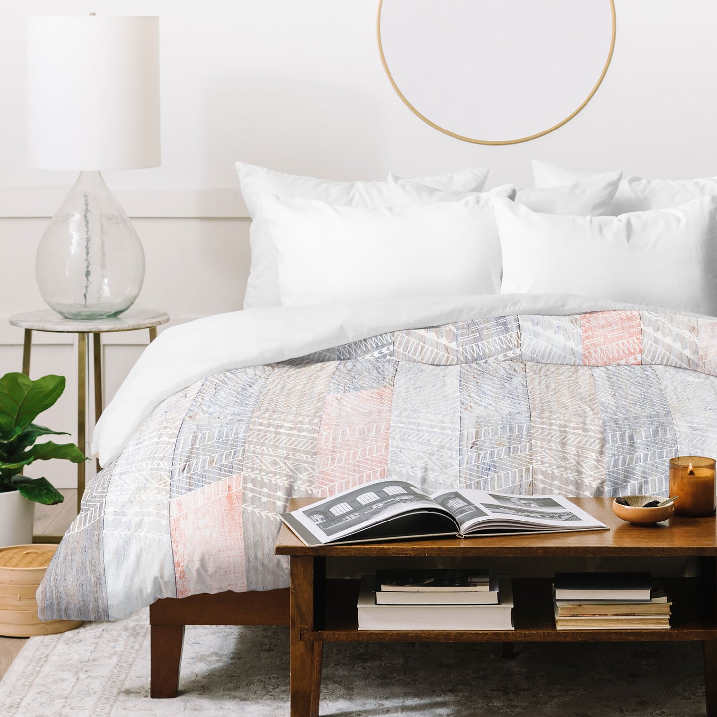 Iveta Abolina Farmhouse Peach Duvet Cover