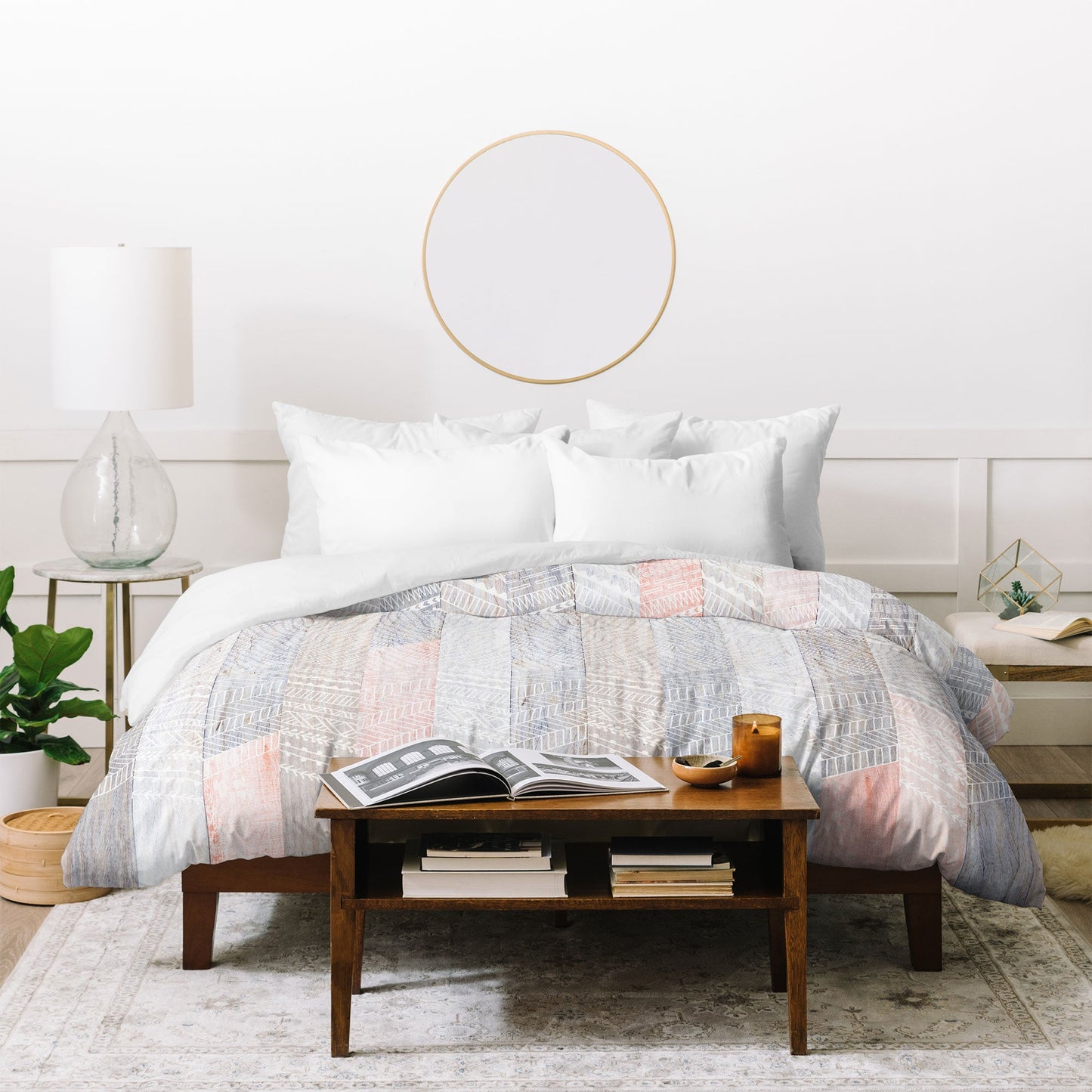 Iveta Abolina Farmhouse Peach Duvet Cover