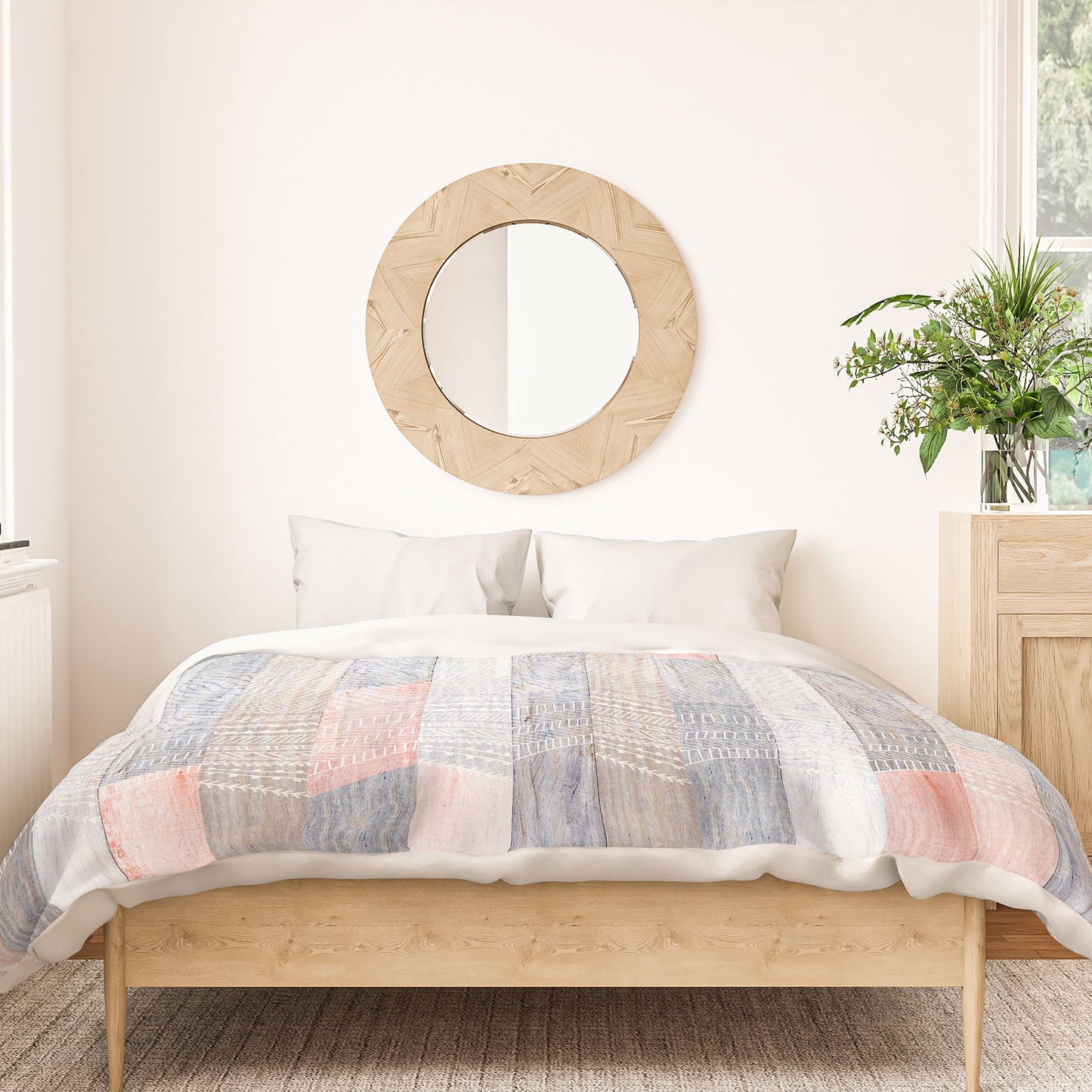 Iveta Abolina Farmhouse Peach Duvet Cover