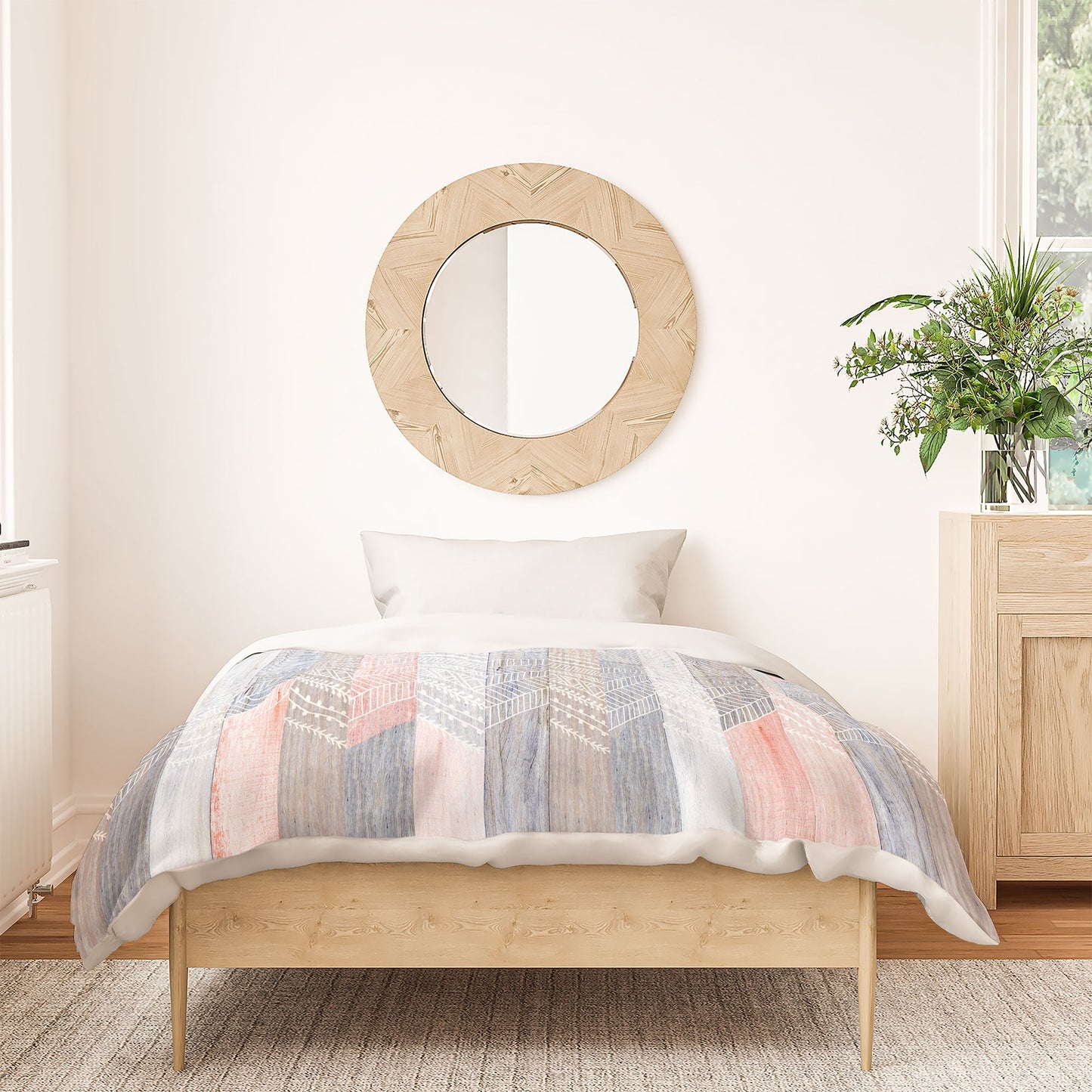 Iveta Abolina Farmhouse Peach Duvet Cover