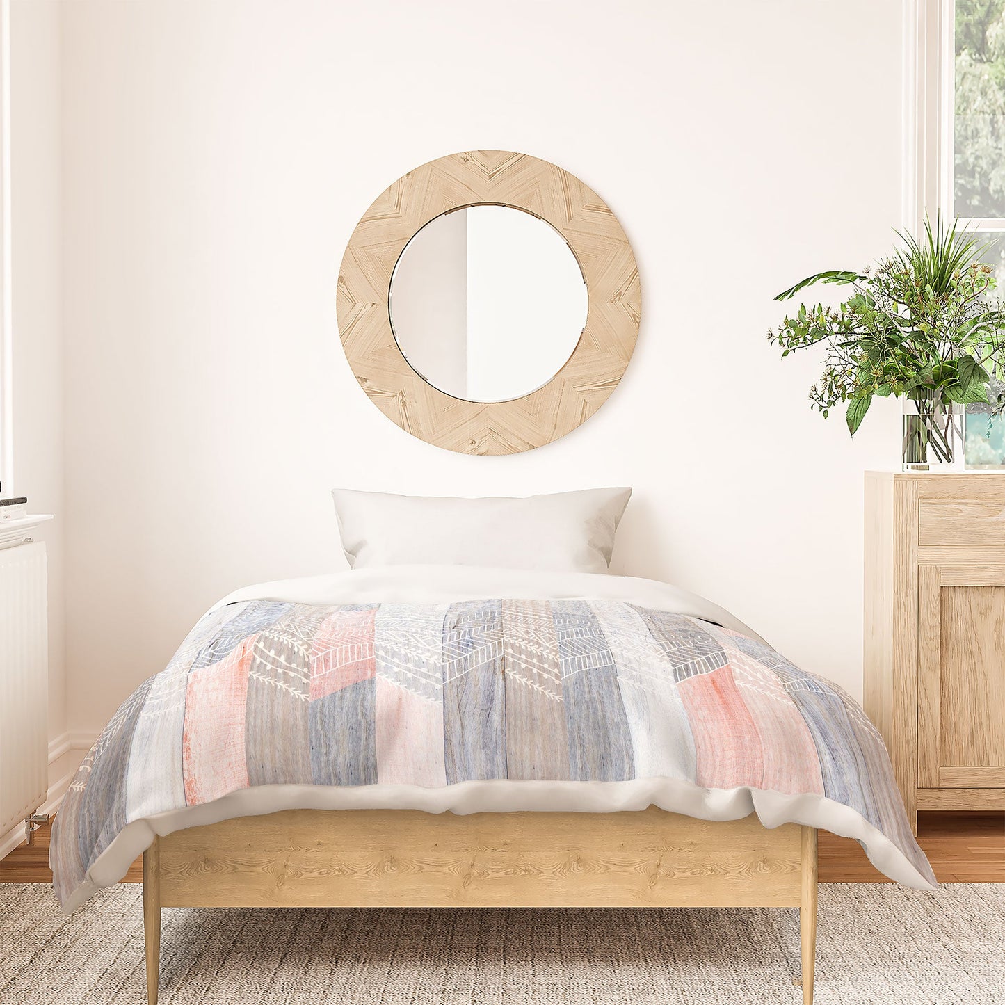 Iveta Abolina Farmhouse Peach Duvet Cover