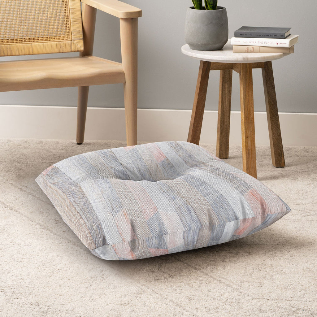 Iveta Abolina Farmhouse Peach Floor Pillow Square