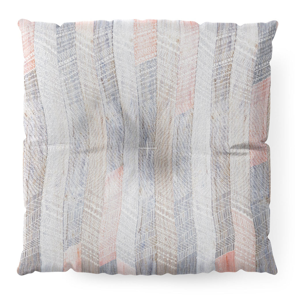 Iveta Abolina Farmhouse Peach Floor Pillow Square