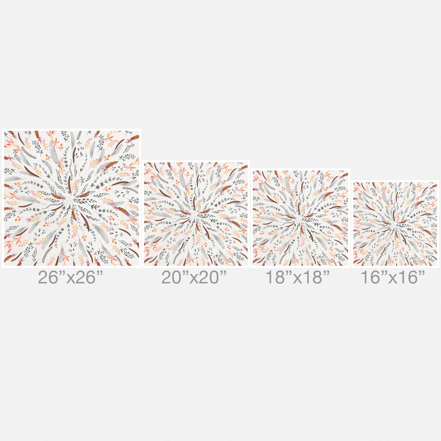 Iveta Abolina Feather Roll Throw Pillow