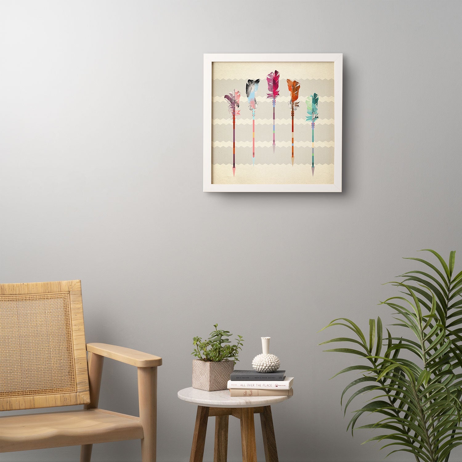 Iveta Abolina Feathered Arrows Framed Wall Art