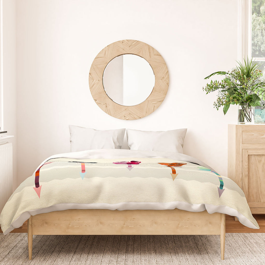 Iveta Abolina Feathered Arrows Duvet Cover