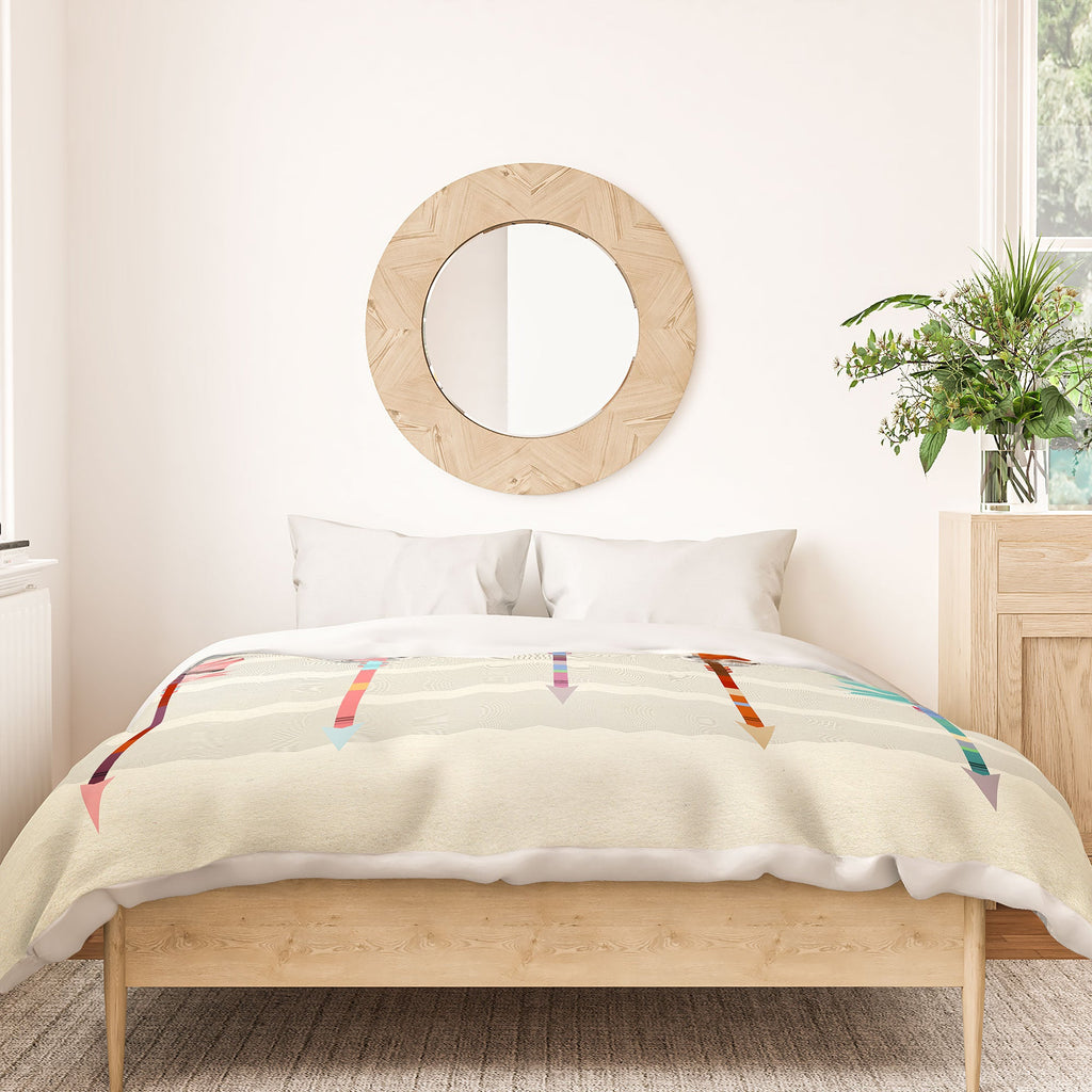 Iveta Abolina Feathered Arrows Duvet Cover