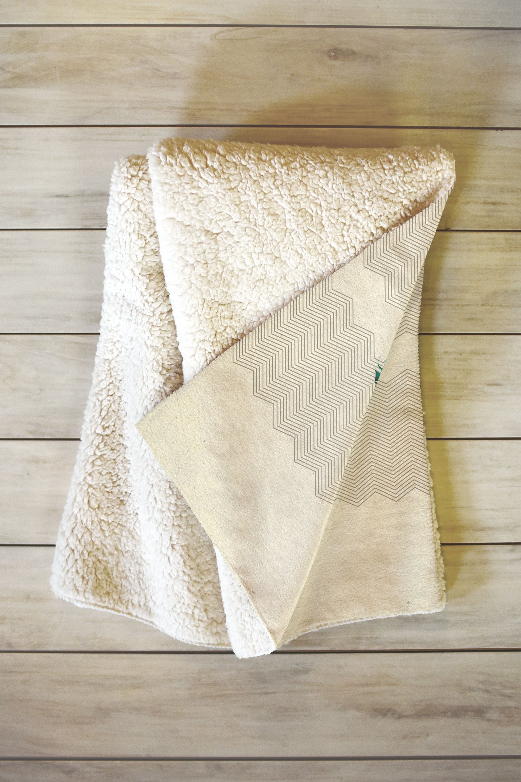 Iveta Abolina Feathered Arrows Fleece Throw Blanket