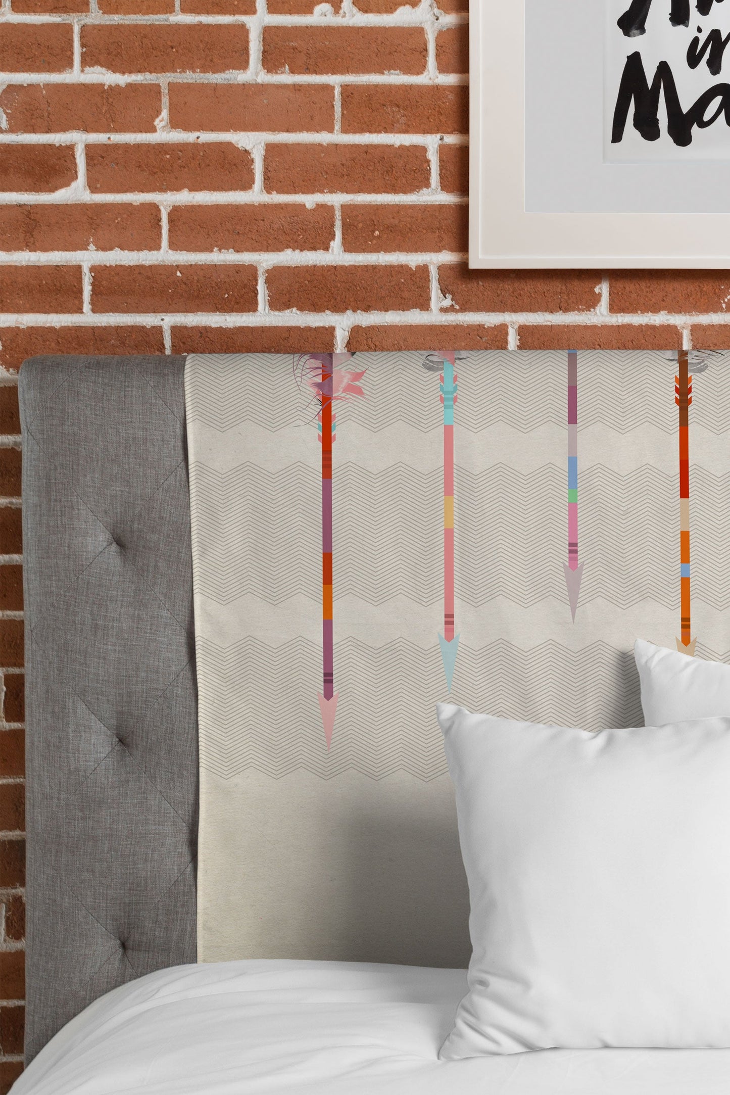 Iveta Abolina Feathered Arrows Tapestry