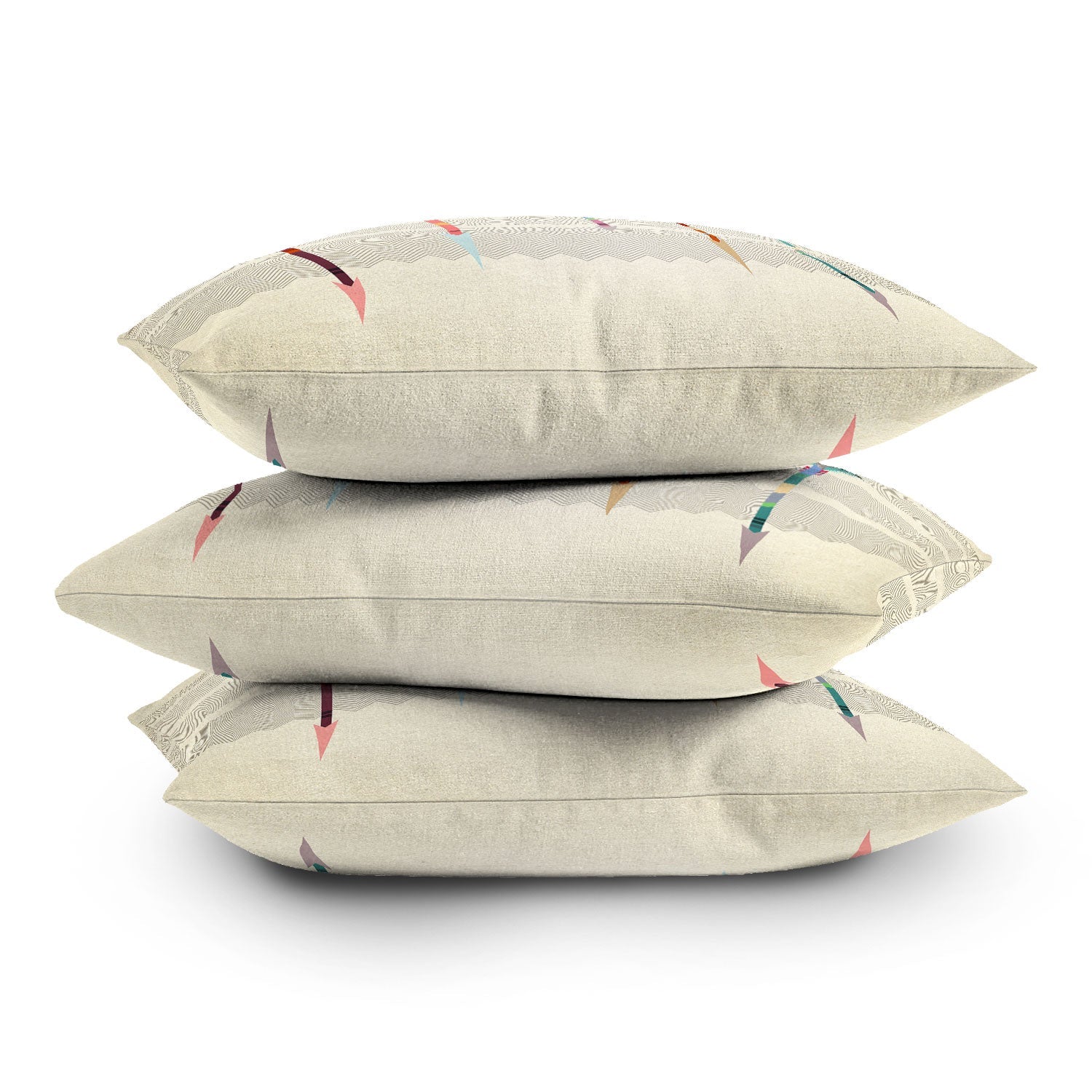 Iveta Abolina Feathered Arrows Throw Pillow