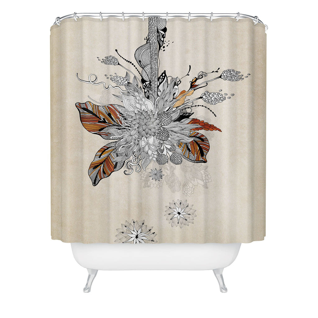 Iveta Abolina Floral 2 Shower Curtain