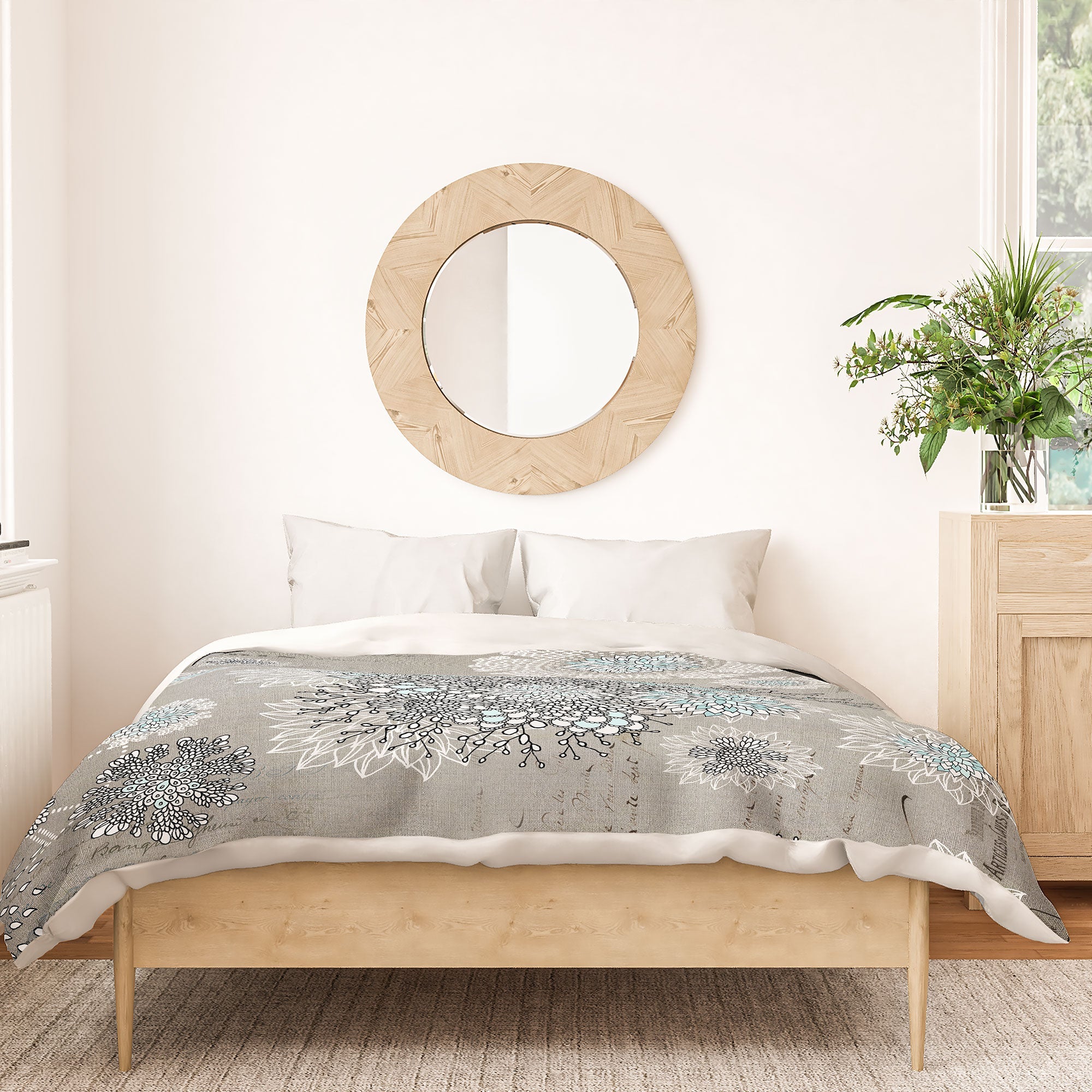 Iveta Abolina French Blue Duvet Cover