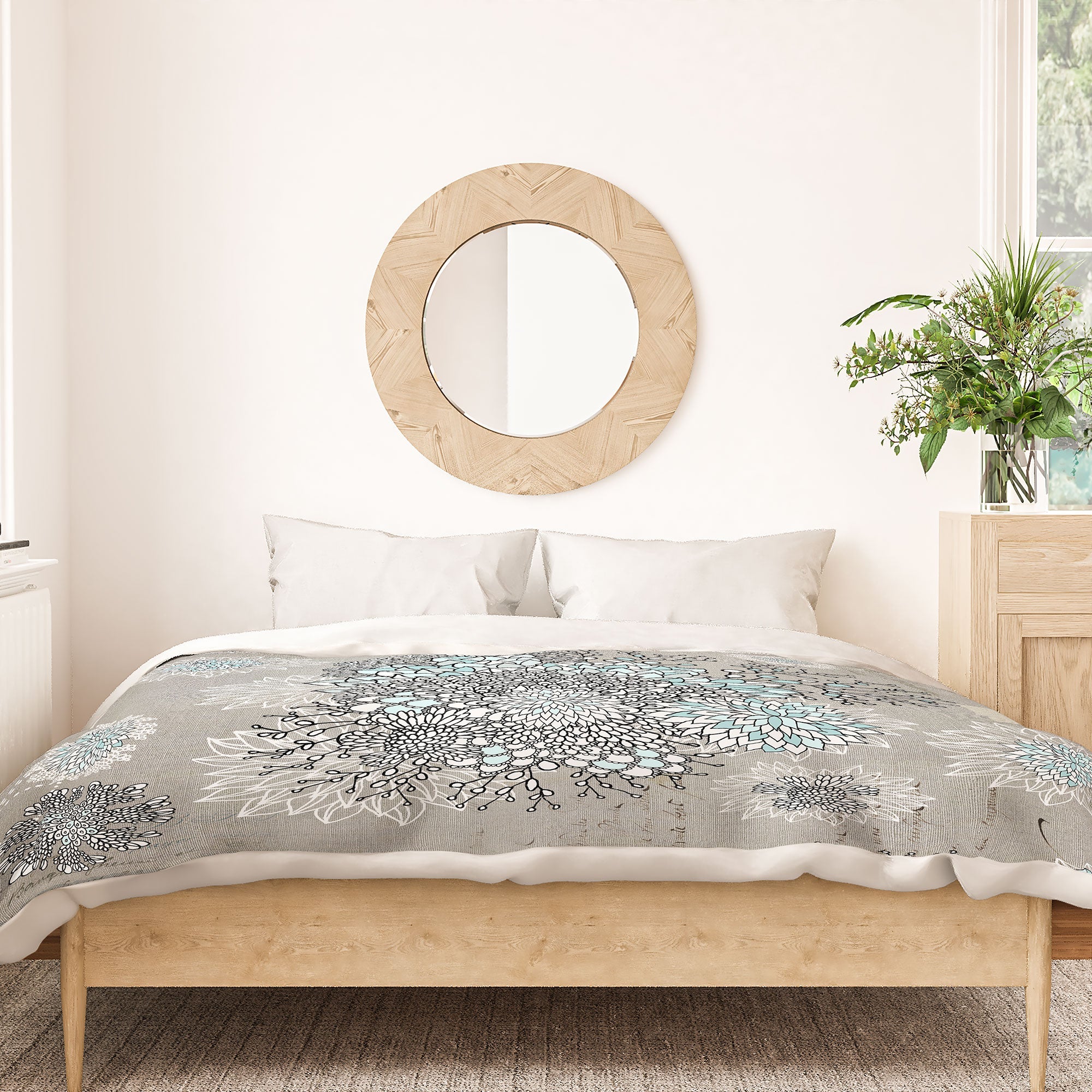 Iveta Abolina French Blue Duvet Cover