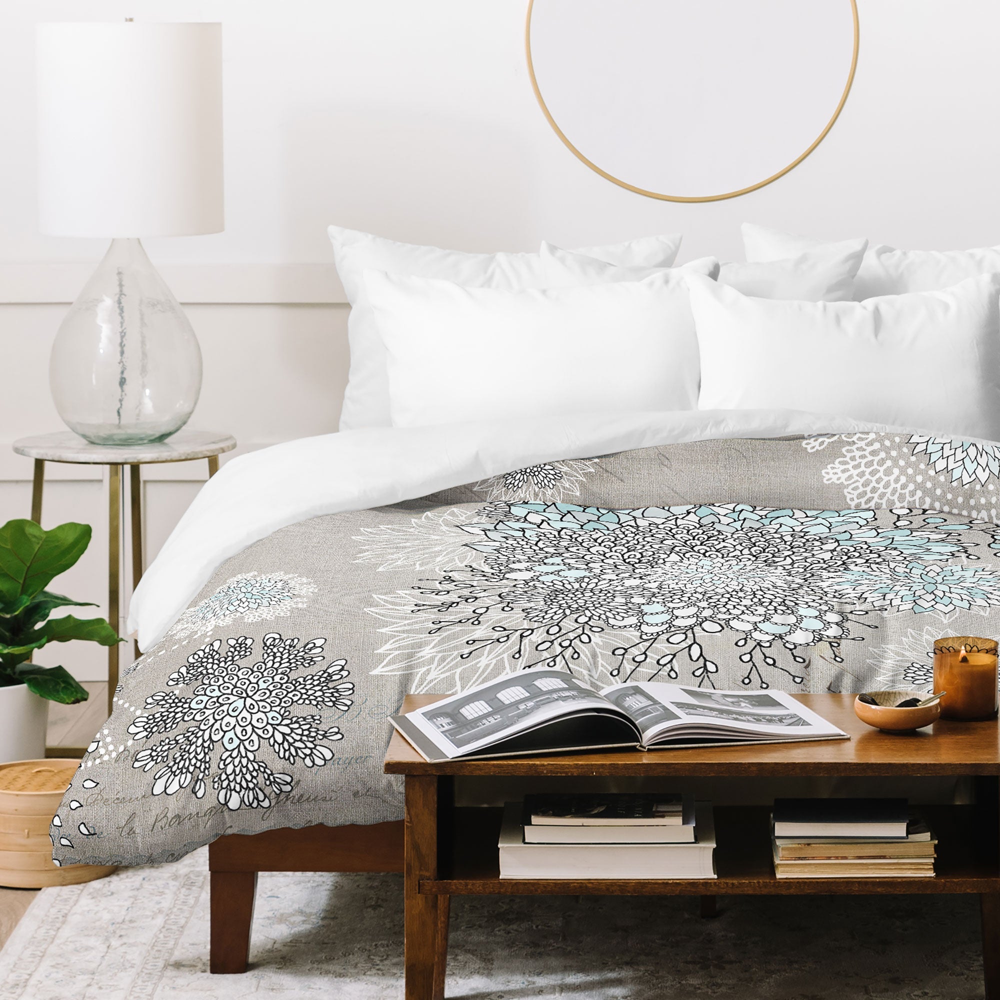 Iveta Abolina French Blue Duvet Cover