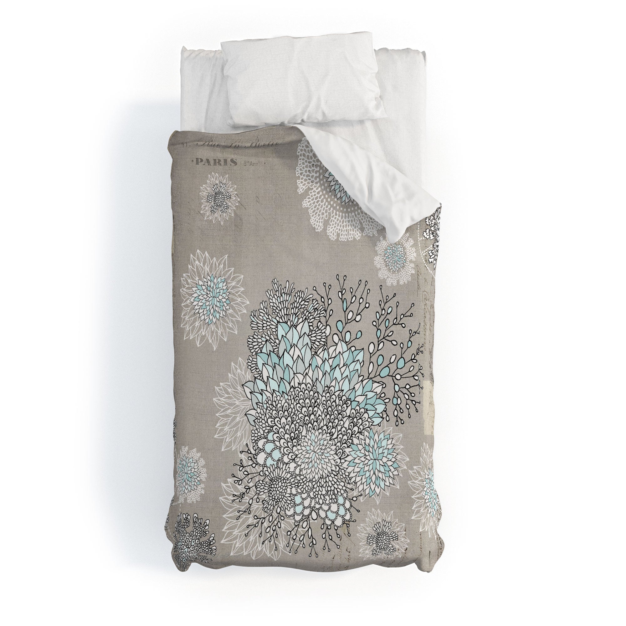 Iveta Abolina French Blue Duvet Cover