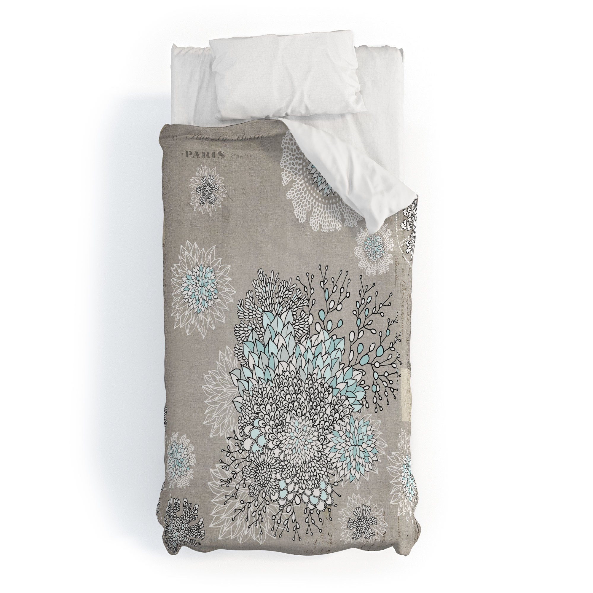 Iveta Abolina French Blue Duvet Cover