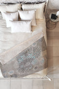 Iveta Abolina French Blue Fleece Throw Blanket