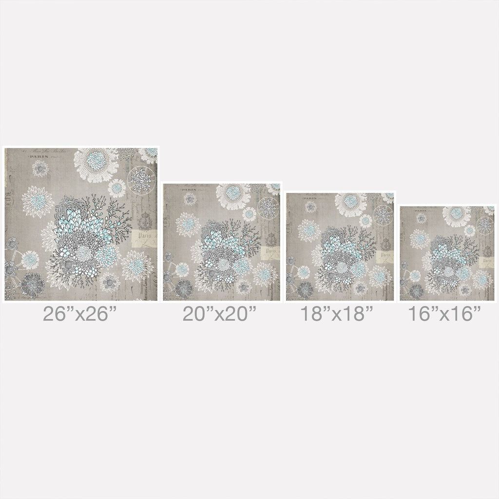 Iveta Abolina French Blue Throw Pillow