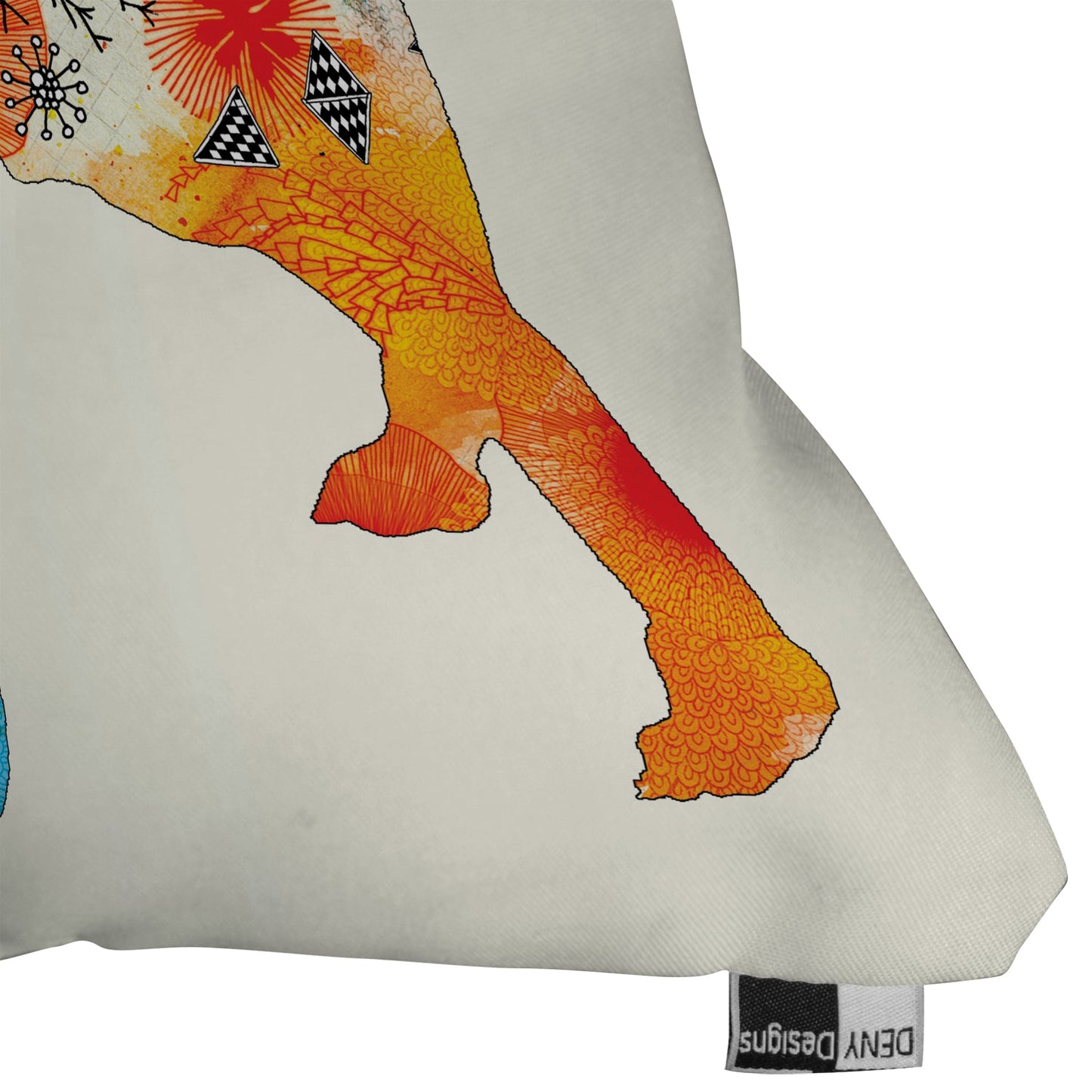 Iveta Abolina Frenchie Throw Pillow