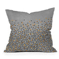 Iveta Abolina Gray Splash Throw Pillow