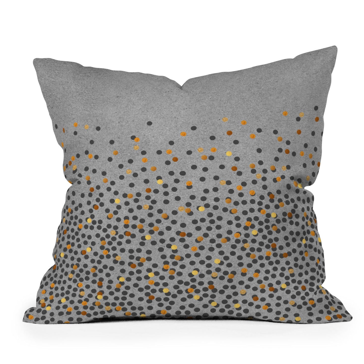 Iveta Abolina Gray Splash Throw Pillow