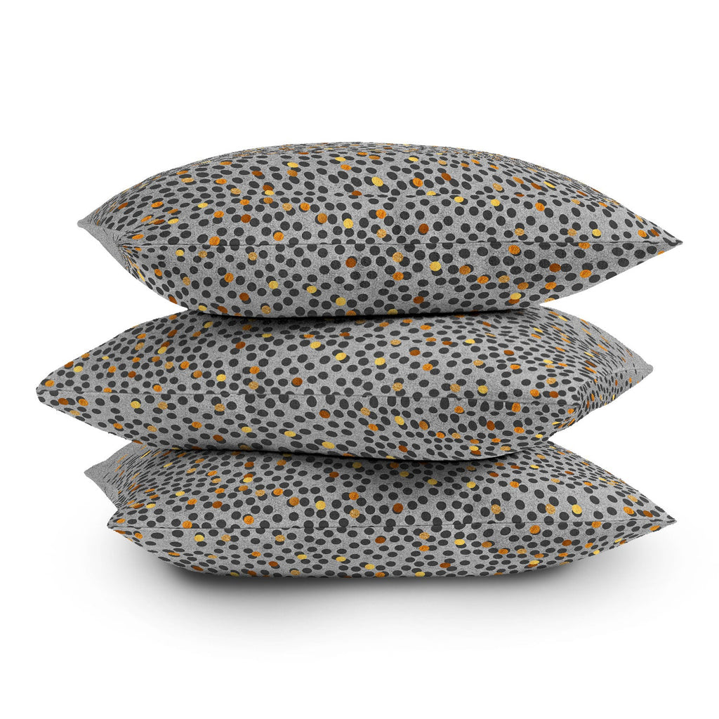 Iveta Abolina Gray Splash Throw Pillow
