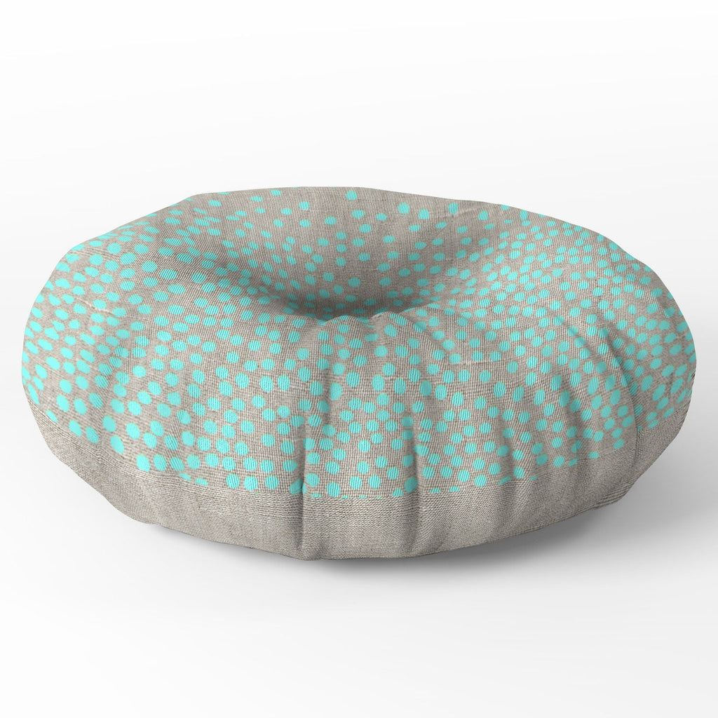 Iveta Abolina Hint of Mint Floor Pillow Round