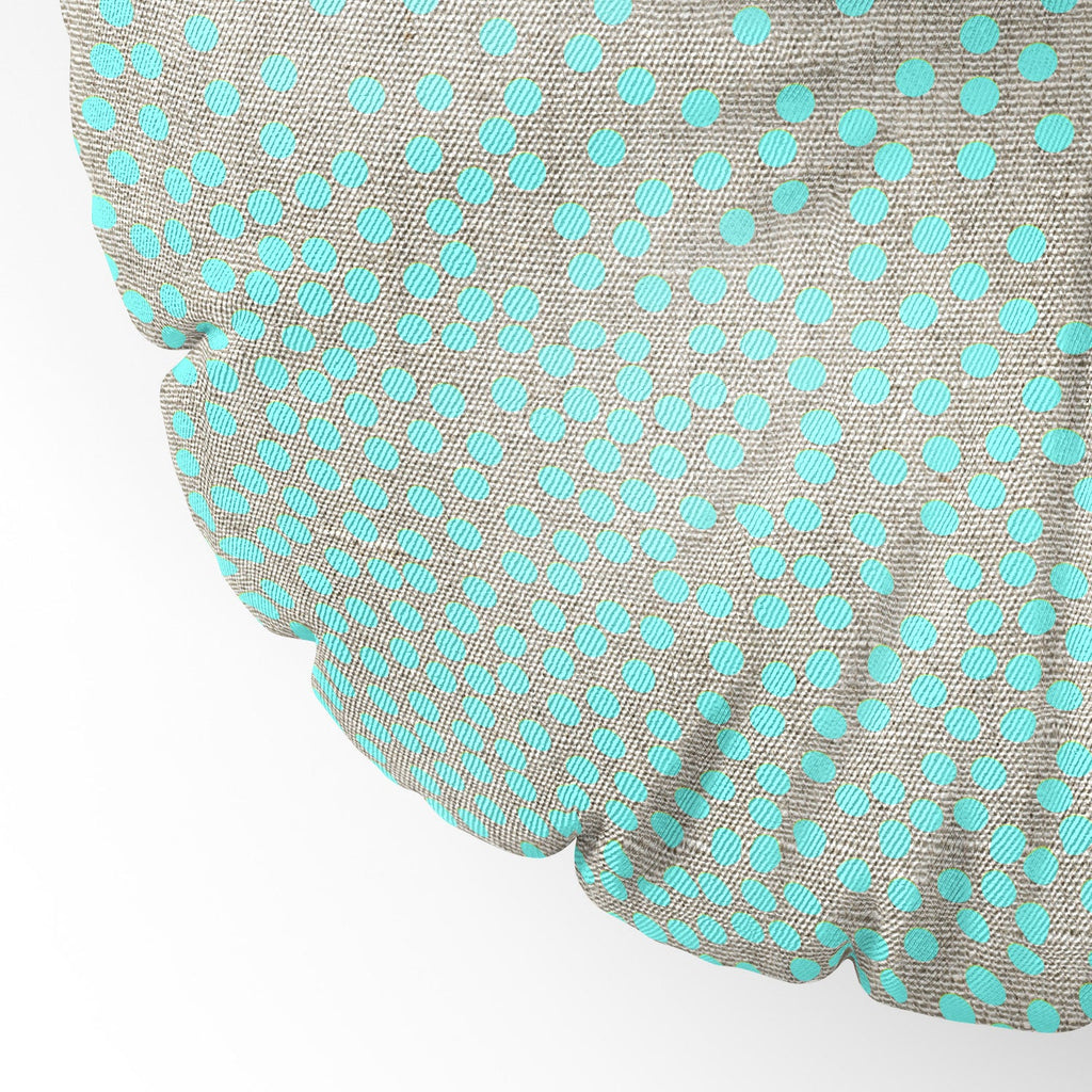 Iveta Abolina Hint of Mint Floor Pillow Round