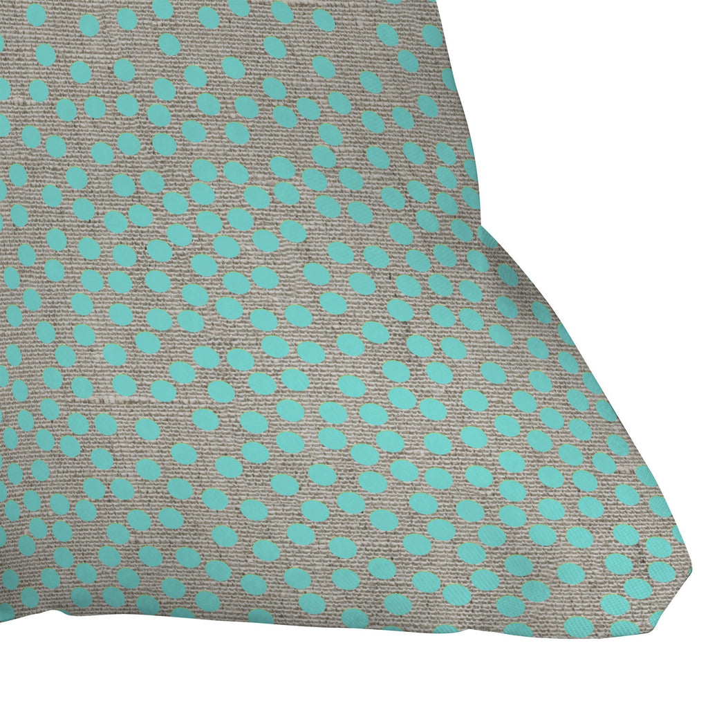 Iveta Abolina Hint of Mint Throw Pillow