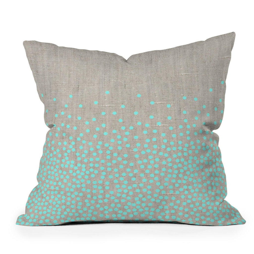 Iveta Abolina Hint of Mint Throw Pillow