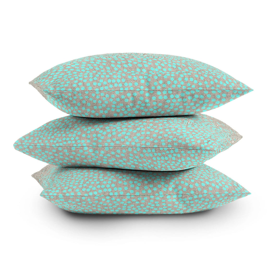 Iveta Abolina Hint of Mint Throw Pillow