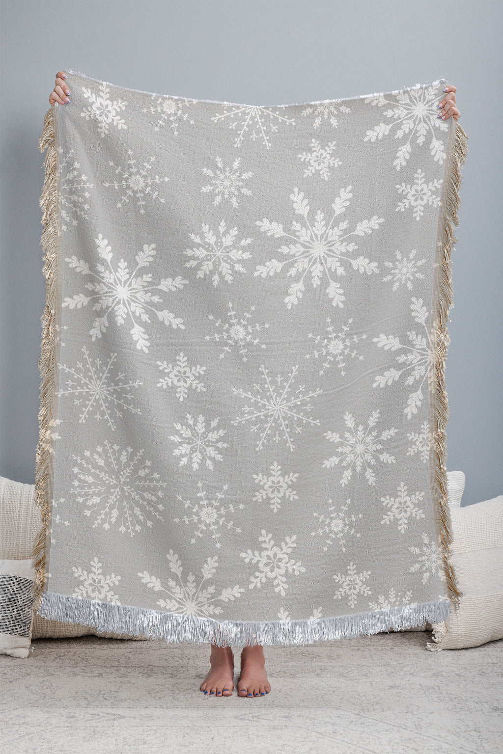 Iveta Abolina Lapland II Throw Blanket