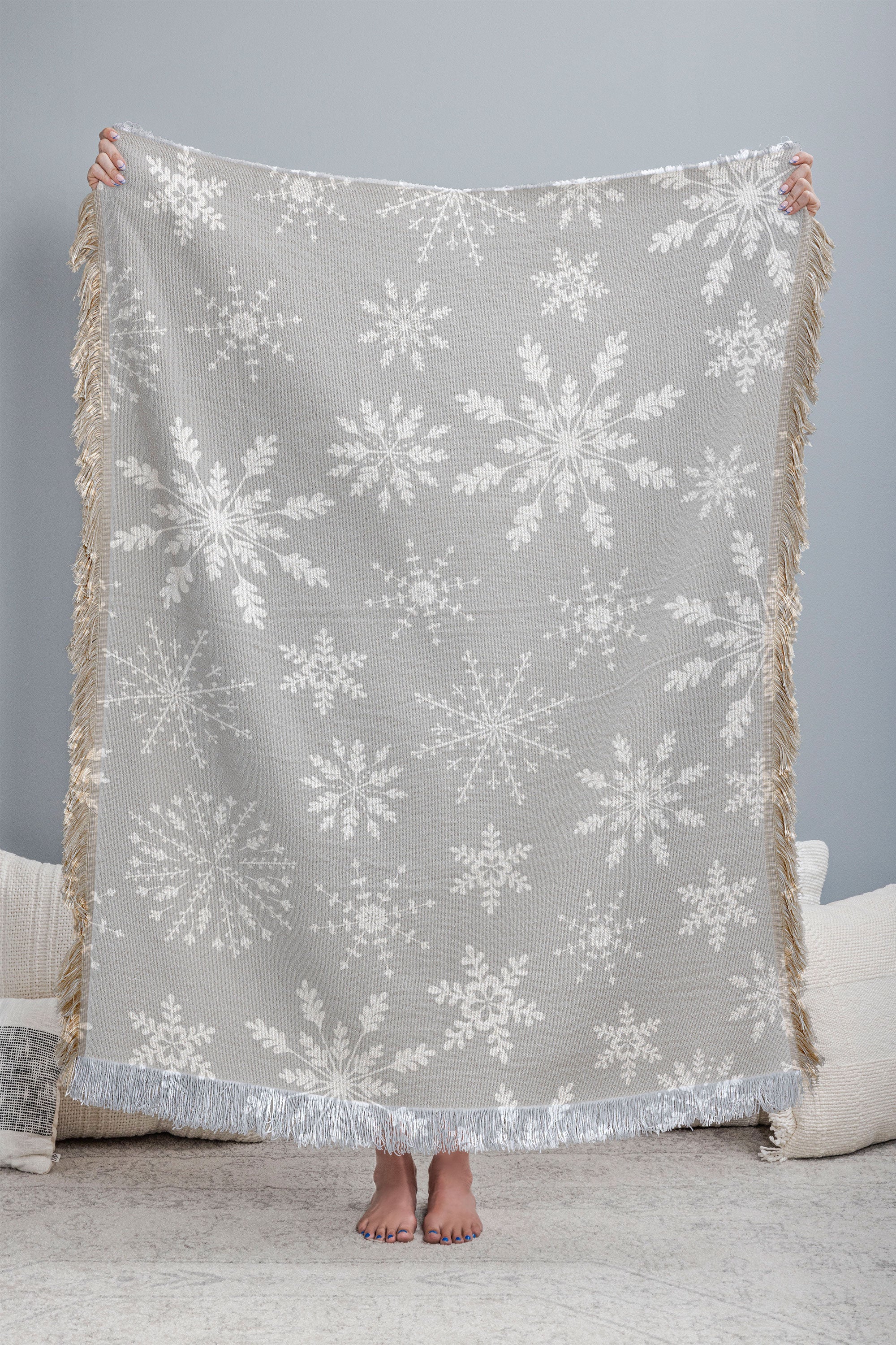Iveta Abolina Lapland II Throw Blanket
